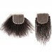 Stema Hair HD 4X4 5X5 6X6 7X7 Lace Closure Kinky Curly Virgin Hair